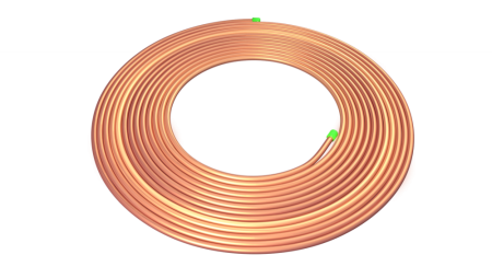 Трубы медные 06,35x0,61x15000мм (1\/4"х0,024") Vietpipe Master SPL-06076-50VS