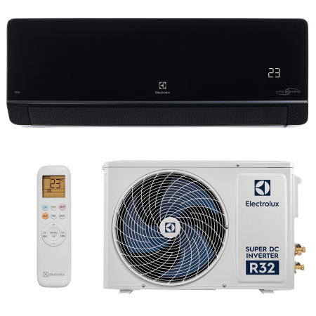 Сплит-система инверторного типа Electrolux Onix Super DC EACS/I-24HIX-BLACK/N8 комплект