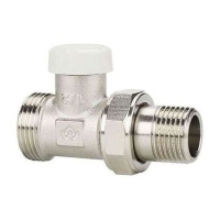 Клапан радиаторный VARMEGA 1/2" x 3/4"EK запорный, прямой VM10302